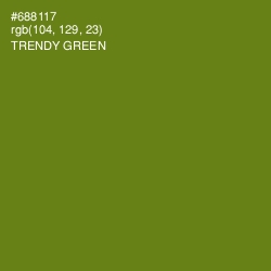 #688117 - Trendy Green Color Image