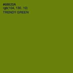 #68820A - Trendy Green Color Image