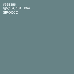#688386 - Sirocco Color Image