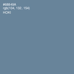 #68849A - Hoki Color Image