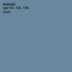 #68889E - Hoki Color Image