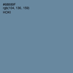 #68889F - Hoki Color Image