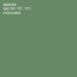 #688965 - Highland Color Image