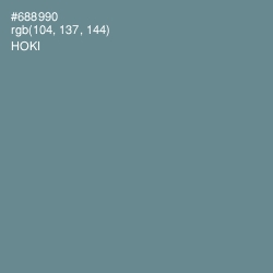 #688990 - Hoki Color Image