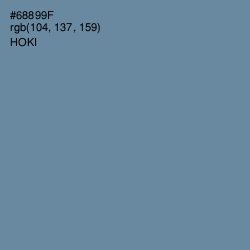 #68899F - Hoki Color Image