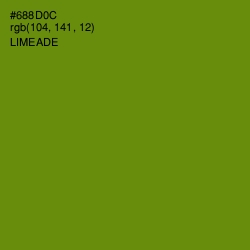 #688D0C - Limeade Color Image