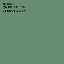 #688D73 - Viridian Green Color Image