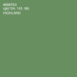 #688F60 - Highland Color Image