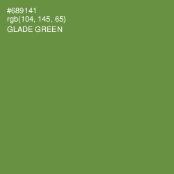 #689141 - Glade Green Color Image