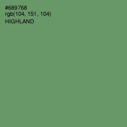#689768 - Highland Color Image