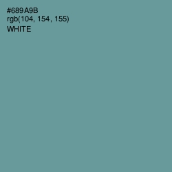 #689A9B - Juniper Color Image