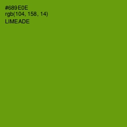 #689E0E - Limeade Color Image