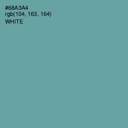 #68A3A4 - Gumbo Color Image