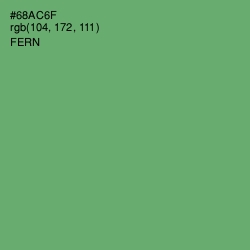 #68AC6F - Fern Color Image