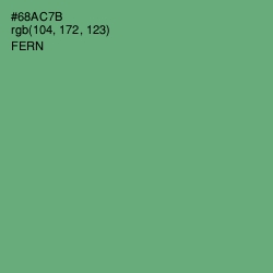 #68AC7B - Fern Color Image