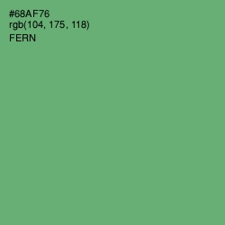 #68AF76 - Fern Color Image