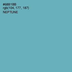 #68B1BB - Neptune Color Image