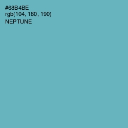 #68B4BE - Neptune Color Image