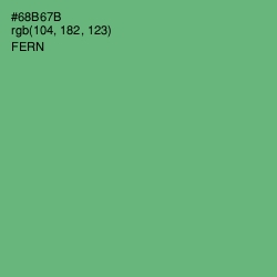 #68B67B - Fern Color Image