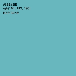 #68B6BE - Neptune Color Image