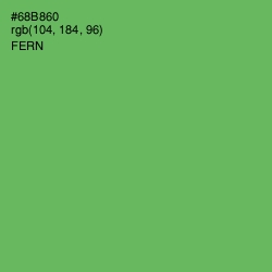 #68B860 - Fern Color Image