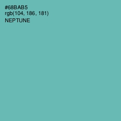 #68BAB5 - Neptune Color Image
