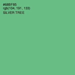#68BF85 - Silver Tree Color Image