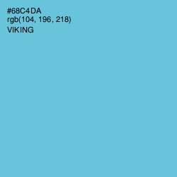 #68C4DA - Viking Color Image