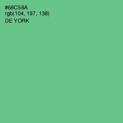 #68C58A - De York Color Image