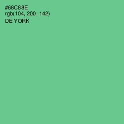 #68C88E - De York Color Image
