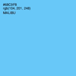 #68C9F8 - Malibu Color Image