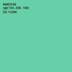 #68D0A9 - De York Color Image