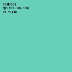 #68D0B9 - De York Color Image