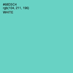 #68D3C4 - Downy Color Image