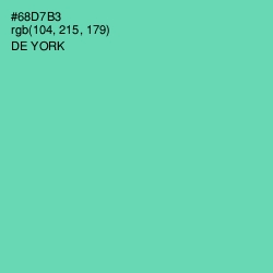 #68D7B3 - De York Color Image