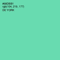 #68DBB1 - De York Color Image