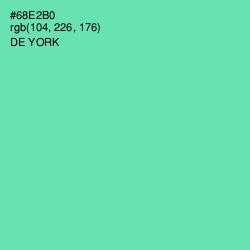 #68E2B0 - De York Color Image