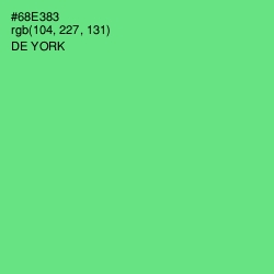 #68E383 - De York Color Image