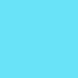 #68E3F8 - Turquoise Blue Color Image