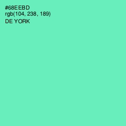 #68EEBD - De York Color Image