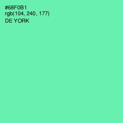 #68F0B1 - De York Color Image