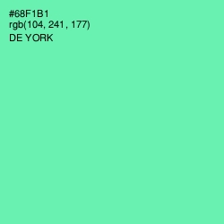 #68F1B1 - De York Color Image