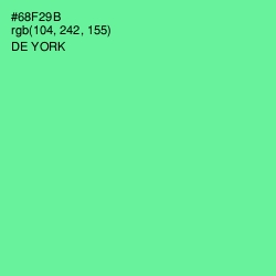 #68F29B - De York Color Image