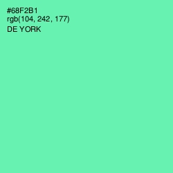 #68F2B1 - De York Color Image