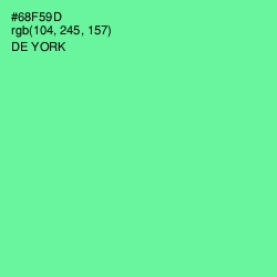 #68F59D - De York Color Image