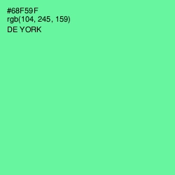 #68F59F - De York Color Image