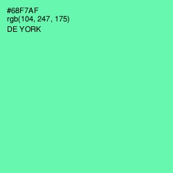 #68F7AF - De York Color Image