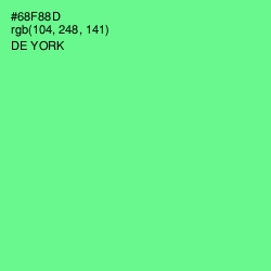 #68F88D - De York Color Image