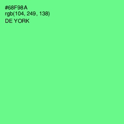 #68F98A - De York Color Image