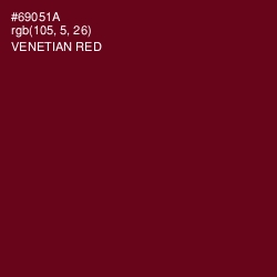 #69051A - Venetian Red Color Image